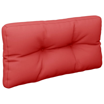 Poduška Na Palety Červená 70 X 40 X 12 Cm Textil