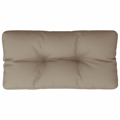 Poduška Na Palety Taupe 70 X 40 X 12 Cm Textil