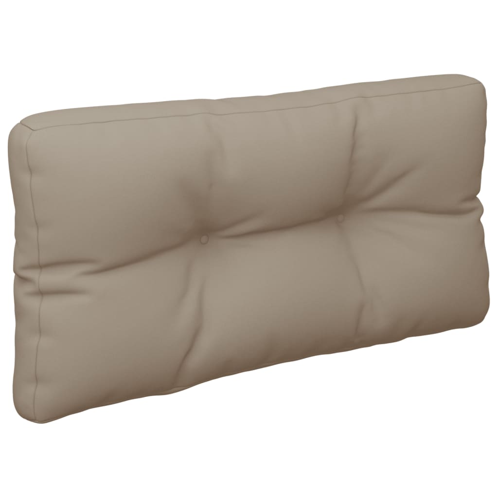 Poduška Na Palety Taupe 70 X 40 X 12 Cm Textil
