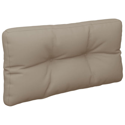 Poduška Na Palety Taupe 70 X 40 X 12 Cm Textil