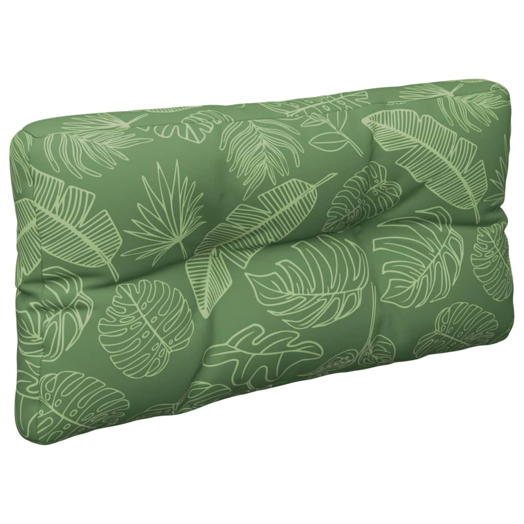 Poduška Na Palety Vzor Listů Textil Motiv Listu