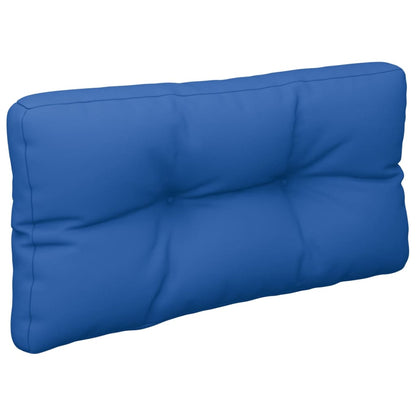 Poduška Na Palety Královsky Modrá 80 X 40 X 12 Cm Textil