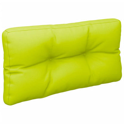 Poduška Na Palety Jasně Zelená 80 X 40 X 12 Cm Textil