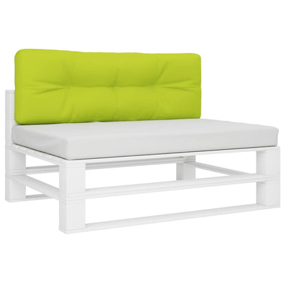 Poduška Na Palety Jasně Zelená 120 X 40 X 12 Cm Textil