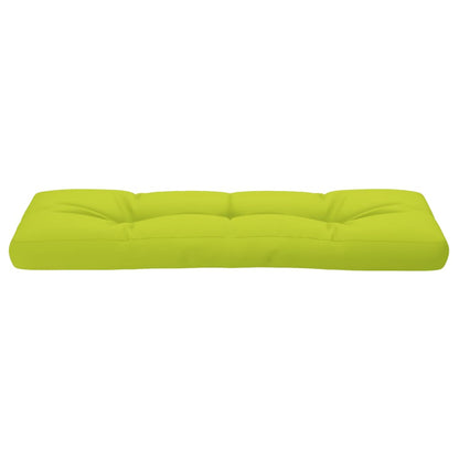 Poduška Na Palety Jasně Zelená 120 X 40 X 12 Cm Textil