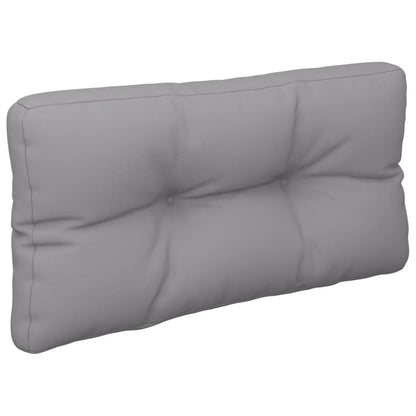 Podušky Na Palety 2 Ks Šedé Textil
