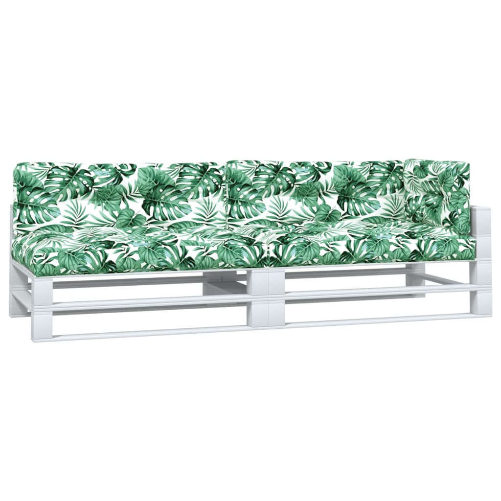 Podušky Na Palety 5 Ks Vzor Listů Textil