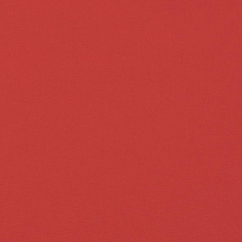 Podušky Na Palety 2 Ks Červené Textil