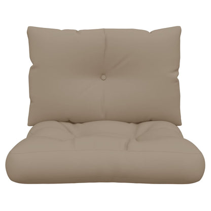 Podušky Na Palety 2 Ks Taupe Textil