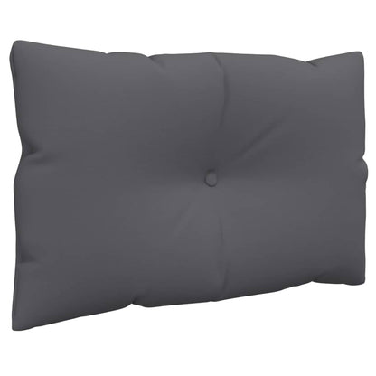 Podušky Na Palety 3 Ks Antracitové Textil