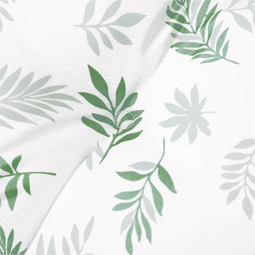 Podušky Na Židli 2 Ks Vzor Listů 50 X 50 X 4 Cm Textil