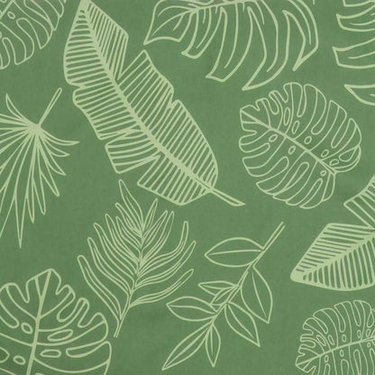 Podložka Na Lavici Oxford Látka Listový Design 150 X 50 X 3 Cm