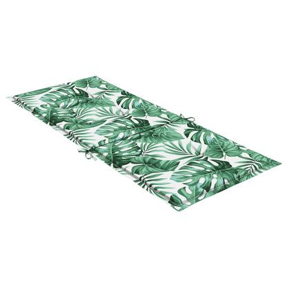 Podušky Na Židli S Vysokým Opěradlem 6 Ks Vzor Listů Textil