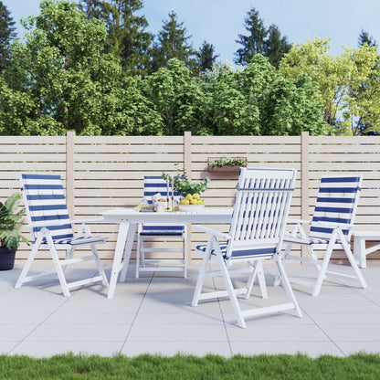 Podušky Na Židli S Vysokým Opěradlem 4 Ks Vzor Listů Textil