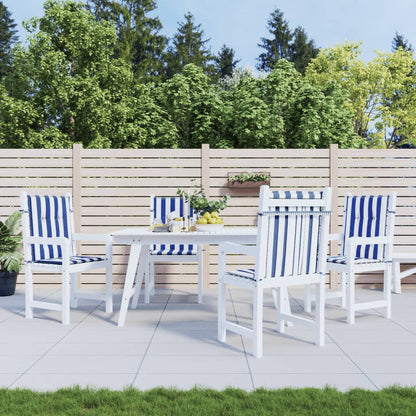 Podušky Na Židli S Nízkým Opěradlem 6 Ks Vícebarevné Textil