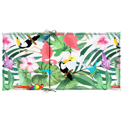 Podušky Na Židli S Nízkým Opěradlem 6 Ks Vícebarevné Textil