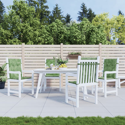 Podušky Na Židli S Nízkým Opěradlem 6 Ks Vícebarevné Textil