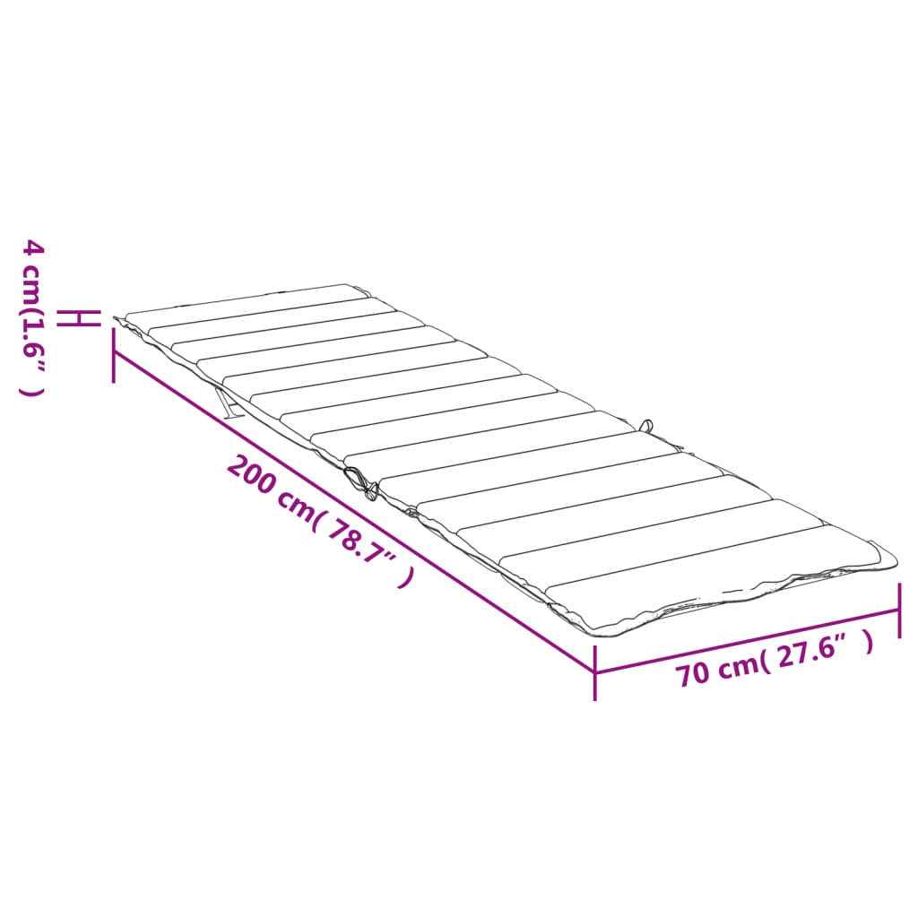 Poduška Na Lehátko Oxfordská Látka