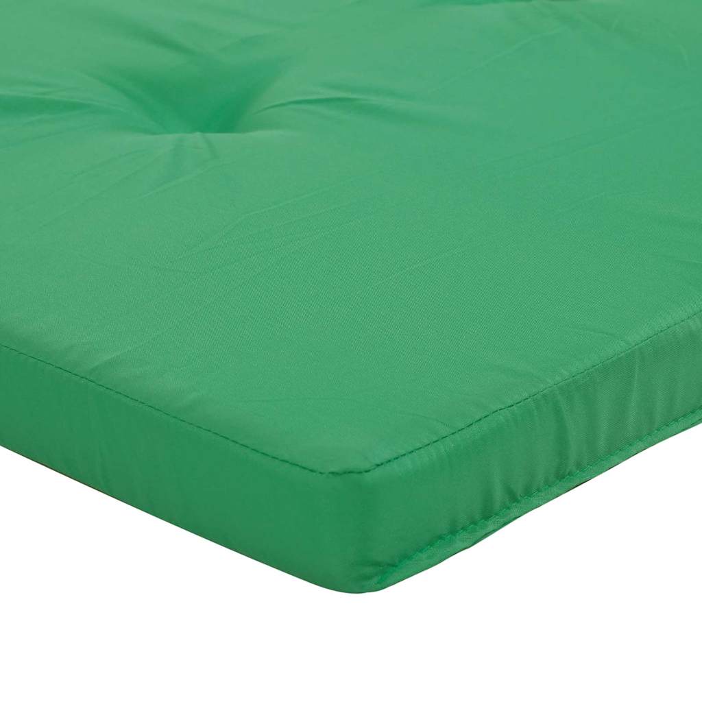 Polštáře Na Židle 2 Pcs Oxford Látka Zelená 58 X 77 X 4,5 Cm