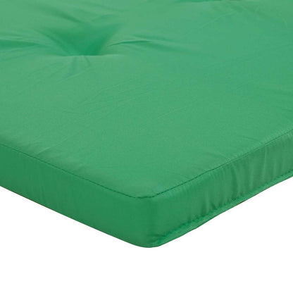 Polštáře Na Židle 2 Pcs Oxford Látka Zelená 58 X 77 X 4,5 Cm