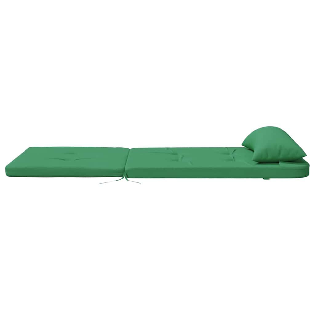 Polštáře Na Židle 2 Pcs Oxford Látka Zelená 58 X 77 X 4,5 Cm