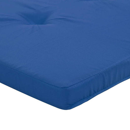 Polštáře Na Židle 2 Pcs Oxford Látka Modrá 58 X 77 X 4,5 Cm