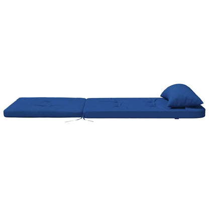 Polštáře Na Židle 2 Pcs Oxford Látka Modrá 58 X 77 X 4,5 Cm