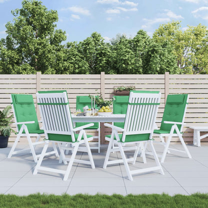 Podušky Na Židli S Vysokým Opěradlem 4 Ks Černé Látka Oxford