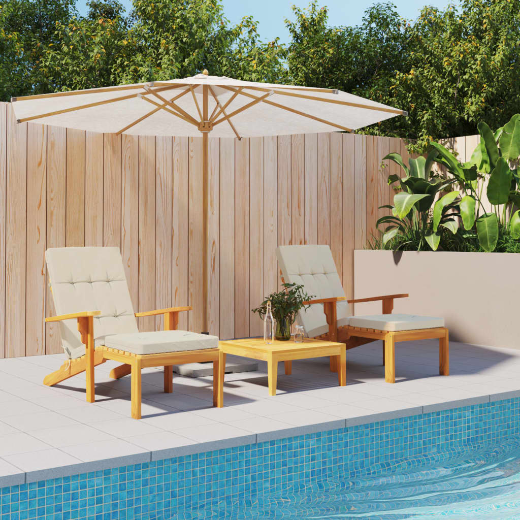 Podušky Na Polohovací Židli 2 Ks Šedé Oxfordská Látka