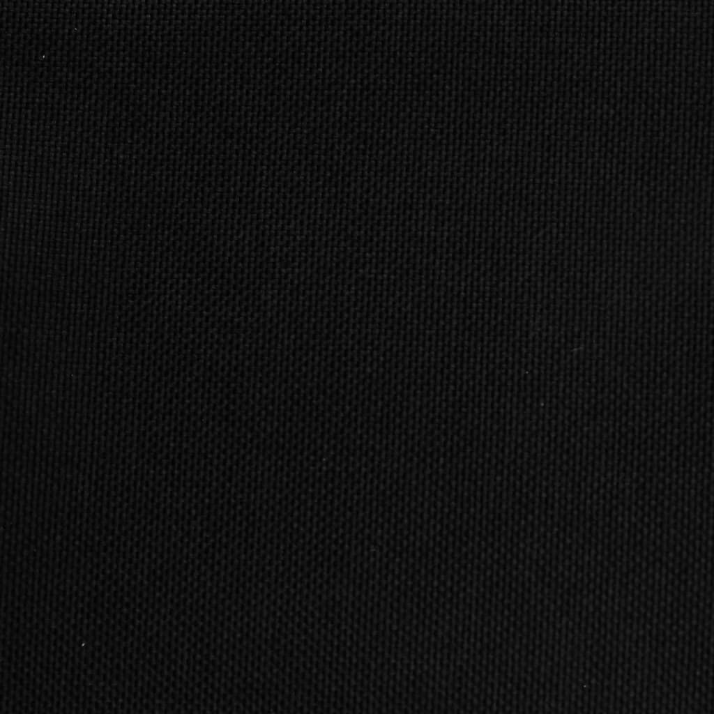 Relaxační Křeslo S Podnožkou Černé Textil