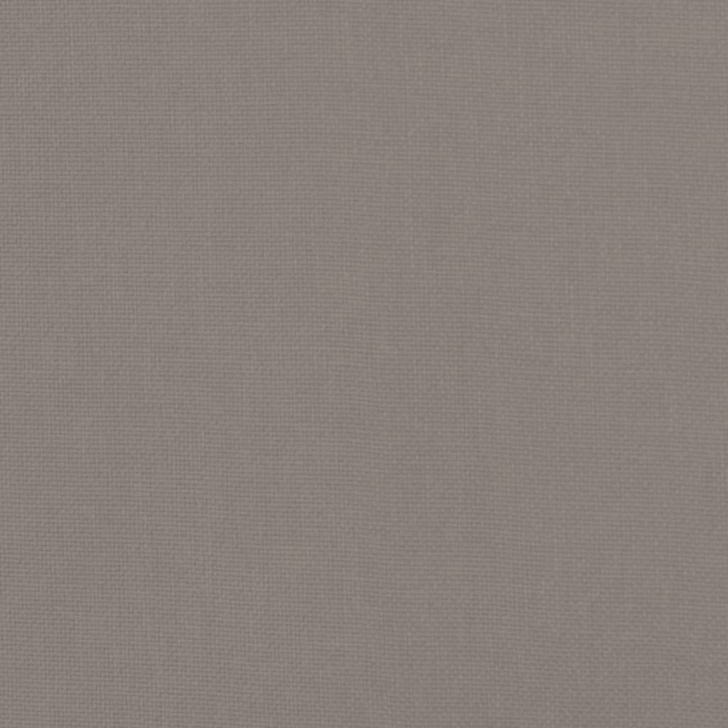 Relaxační Křeslo S Podnožkou Taupe Textil