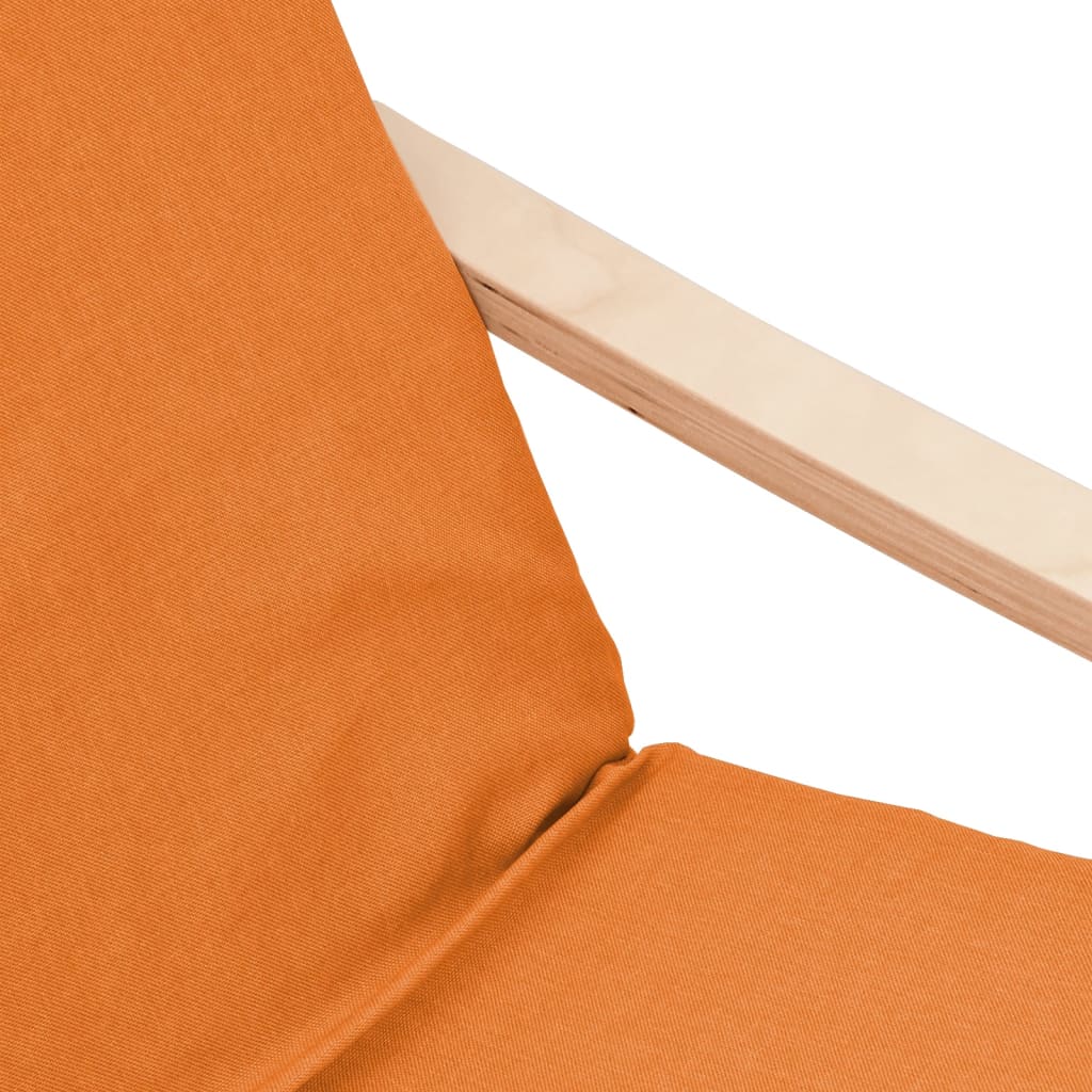 Relaxační Křeslo S Podnožkou Tmavě Žluté Textil