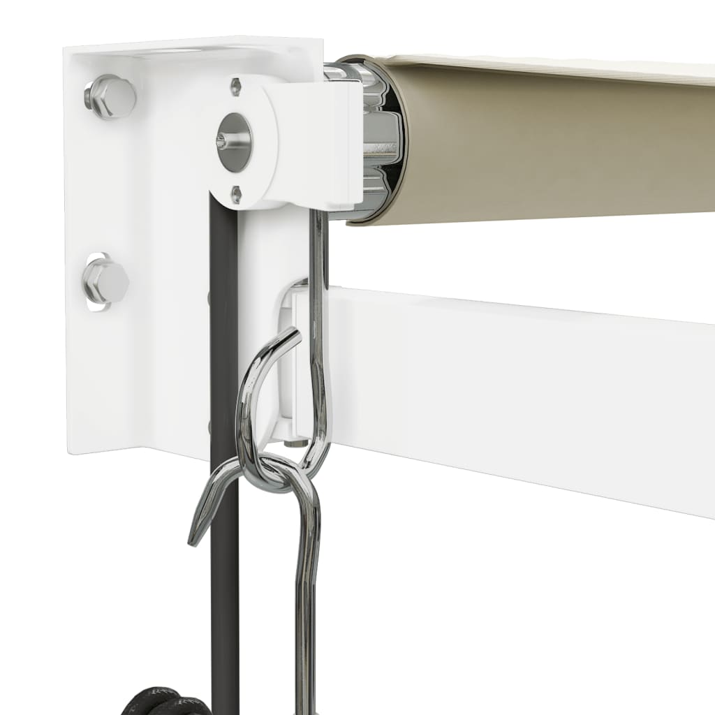 Automatická Zatahovací Markýza Krémová 4,5 X 3 M