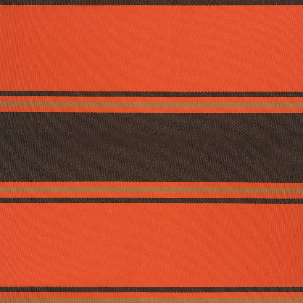 Zatahovací Markýza Oranžová A Hnědá 3 X 2,5 M Textil A Hliník