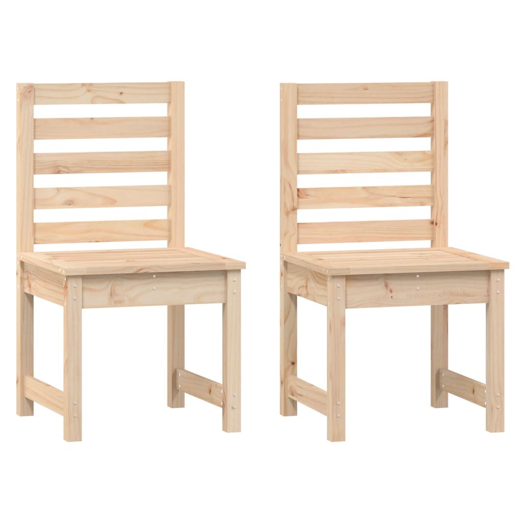 3Dílný Zahradní Bistro Set Masivní Borové Dřevo