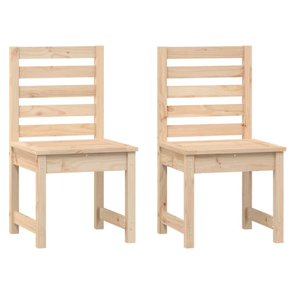 3Dílný Zahradní Bistro Set Masivní Borové Dřevo