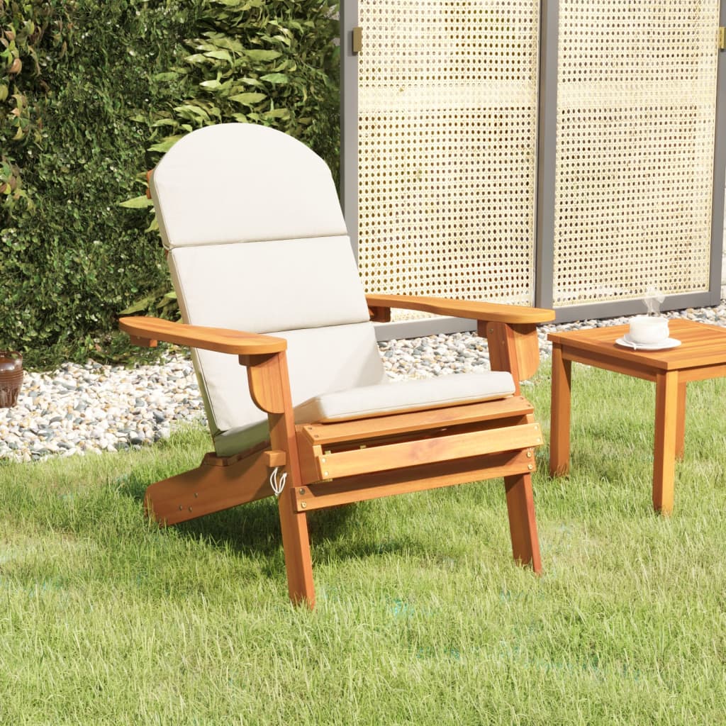 Zahradní Židle Adirondack S Podnožkami 2 Ks Masivní Akácie