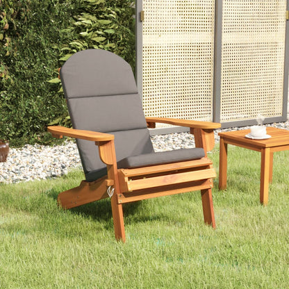 Zahradní Židle Adirondack S Podnožkami 2 Ks Masivní Akácie