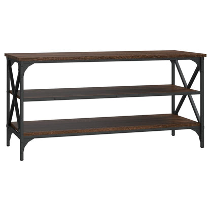 Tv Skříňka Hnědý Dub 100 X 40 X 50 Cm Kompozitní Dřevo