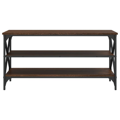 Tv Skříňka Hnědý Dub 100 X 40 X 50 Cm Kompozitní Dřevo
