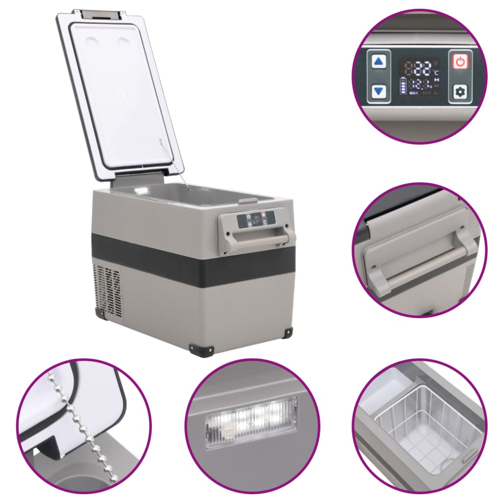 Chladicí Box S Rukojetí Černý A Bílý Pp A Pe