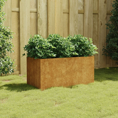 Zahradní Vyvýšený Záhon Cortenová Ocel