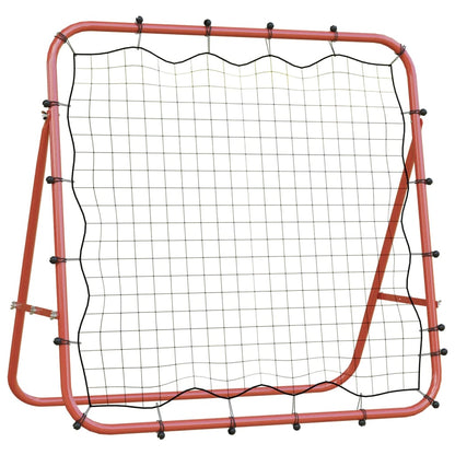 Nastavitelný Fotbalový Rebounder 96 X 80 X 96 Cm Ocel A Pe