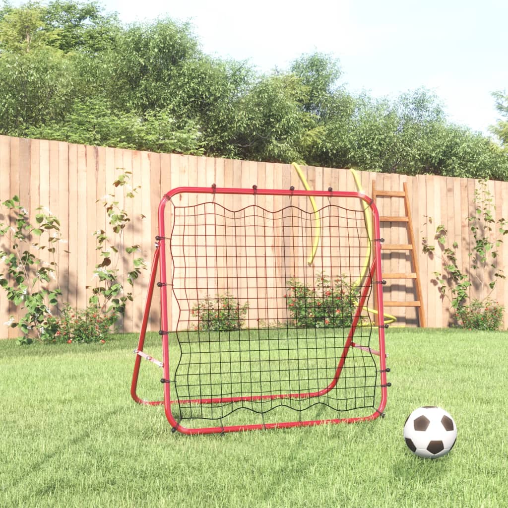 Nastavitelný Fotbalový Rebounder 96 X 80 X 96 Cm Ocel A Pe