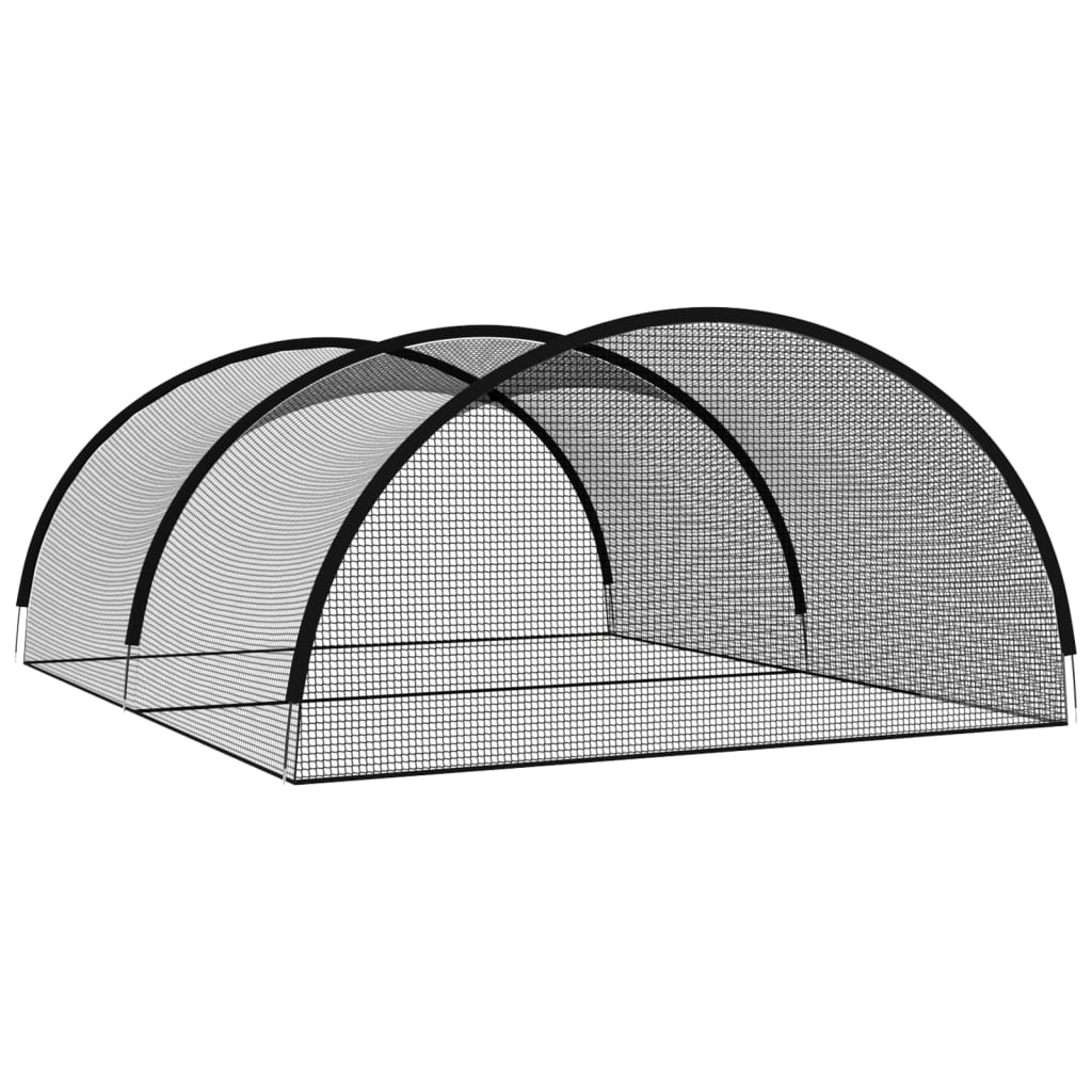 Baseballová Odpalování Síť Černá Polyester