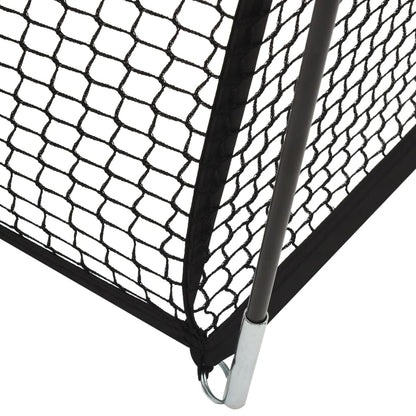 Baseballová Odpalování Síť Černá Polyester