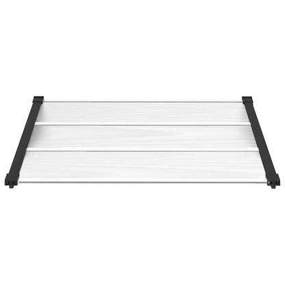 Vchodová Stříška Černá A Průhledná Polykarbonát