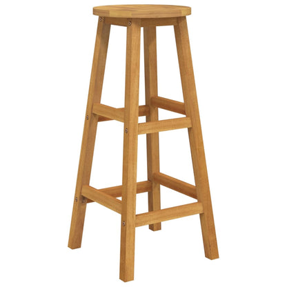 5Dílný Zahradní Barový Set Masivní Akáciové Dřevo