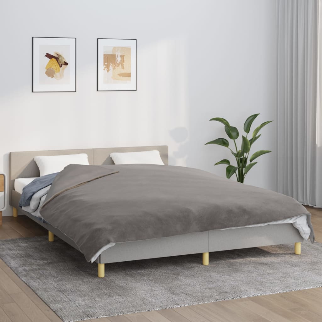 Zátěžová Deka S Povlečením Šedá Textil