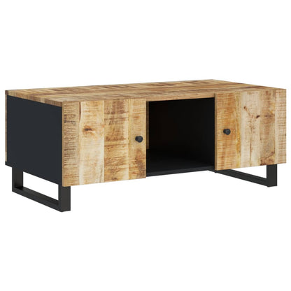 Konferenční Stolek 100X54X40 Cm Masivní Mangovník A Kompozit